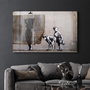 Wallity Pintura Decorativa de Vidrio Templado Multicolor 46 x 72 cm